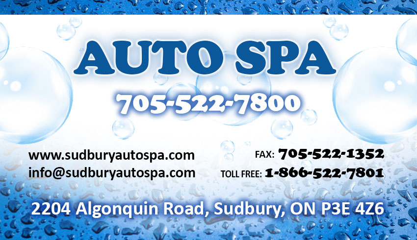 Auto Spa Car Washing Sudbury Ontario Car Washes Auto Detailing Car Upholstery Shampoo