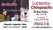 Lockerby Chiropractic Sudbury Ontario Dr Dale Chabot Chiropractors Acupuncturists