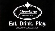 Overtime Sports Bar & Grill Sudbury Ontario Restaurant Catering Pubs Wings Live Music and Karaoke